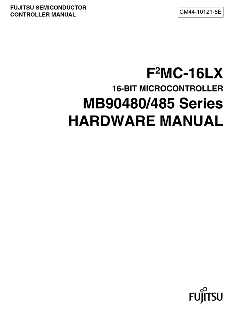 Fujitsu MB90480 Series User manual