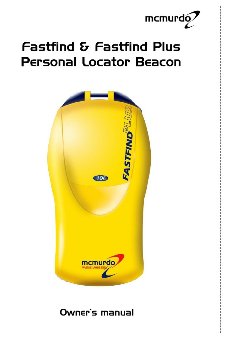 mcmurdo Fastfind Plus owner's manual