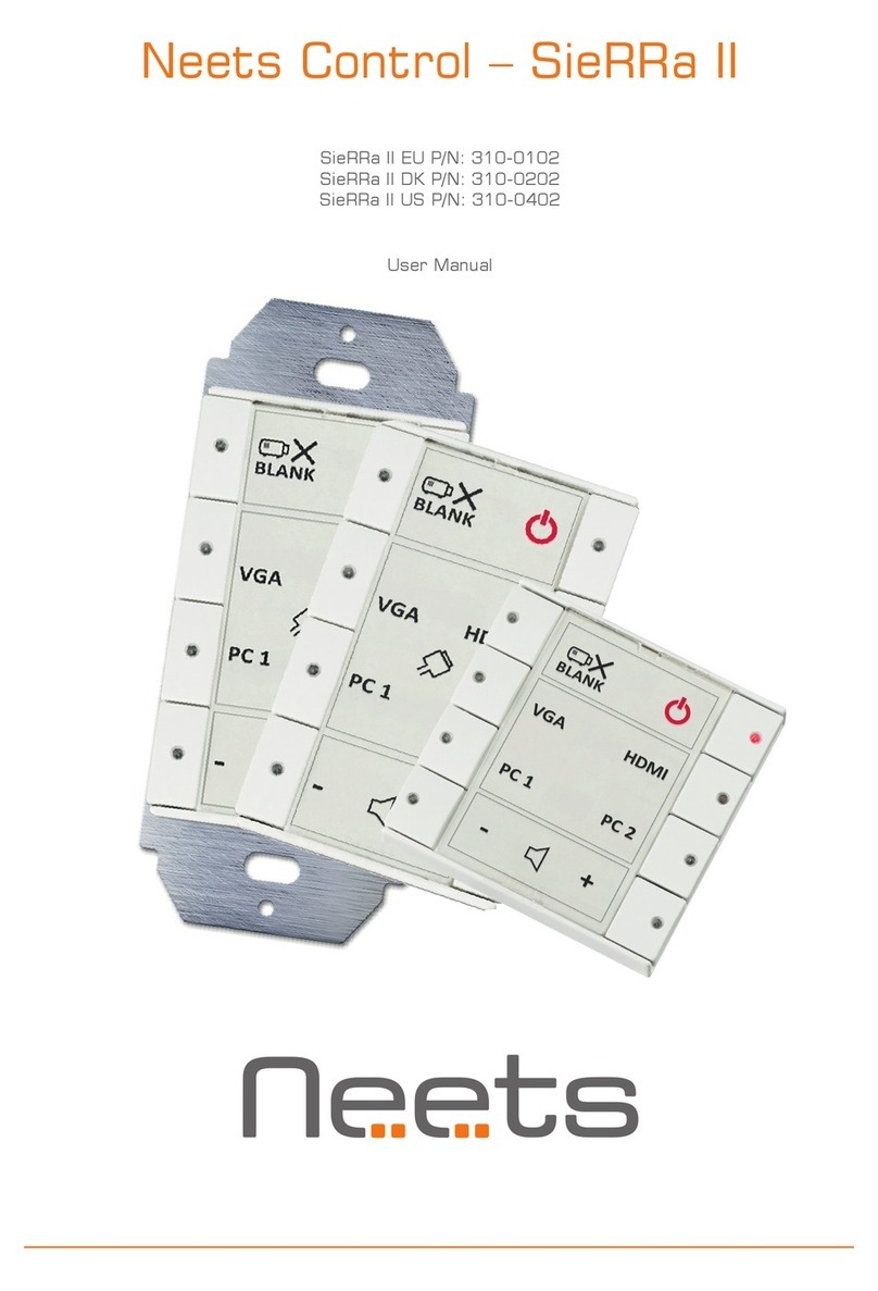 Neets SieRRa II 310-0102 User manual