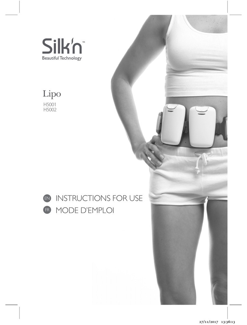 Silk'n LIPO Instructions for use