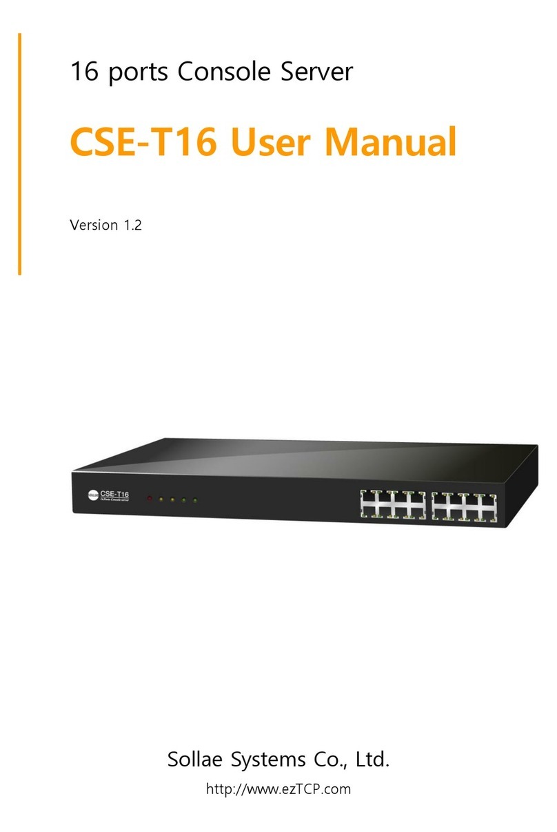 Sollae Systems CSE-T16 User manual