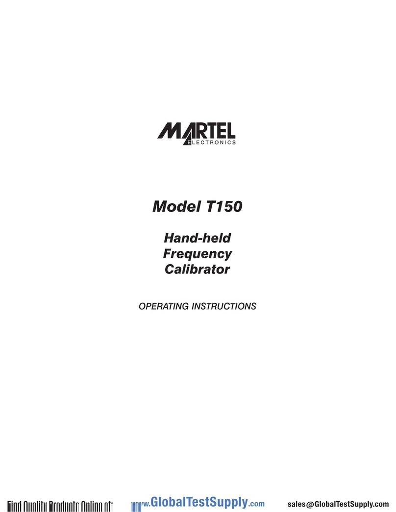 Martel T150 User manual Martel T150 User manual