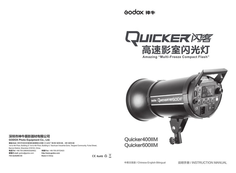 Godox Quicker 400IIM User manual