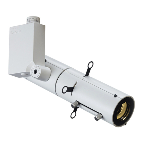 Philips Selecon Accent LED Beamshaper Operation manual
