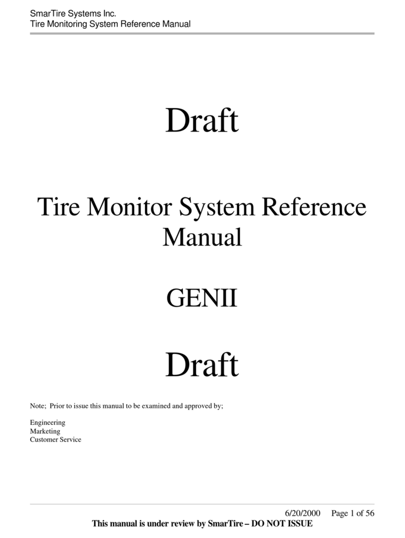 SmarTire Systems GENII Reference manual