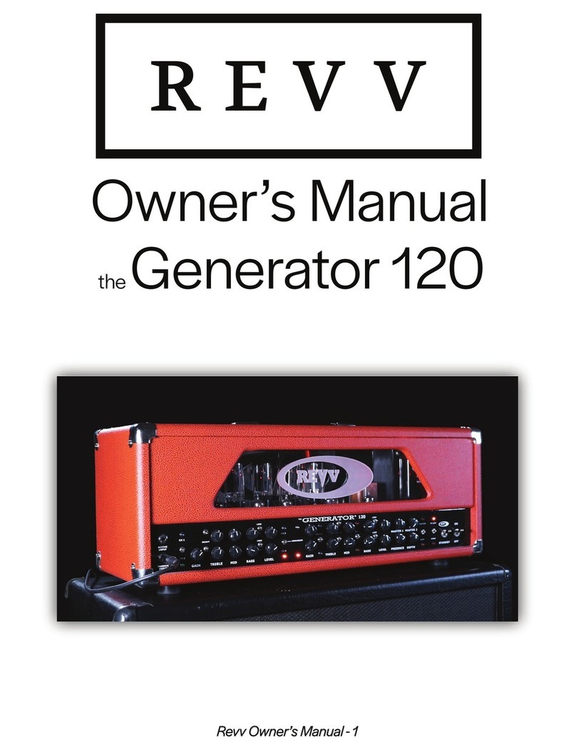 REVV Generator 120 User manual
