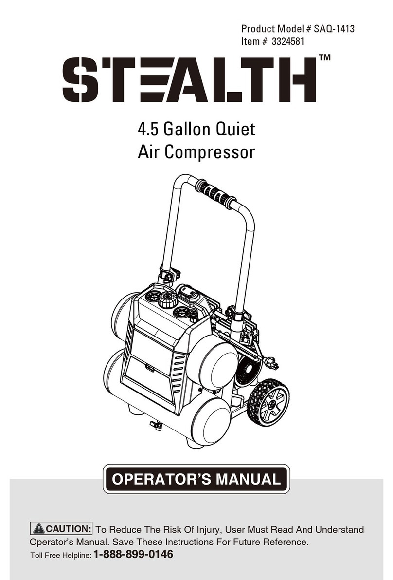 Stealth SAQ-1413 User manual