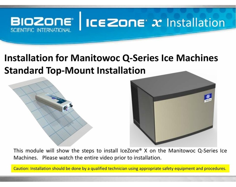 BioZone Scientific International IceZone x Installation BioZone Scientific International IceZone x Installation