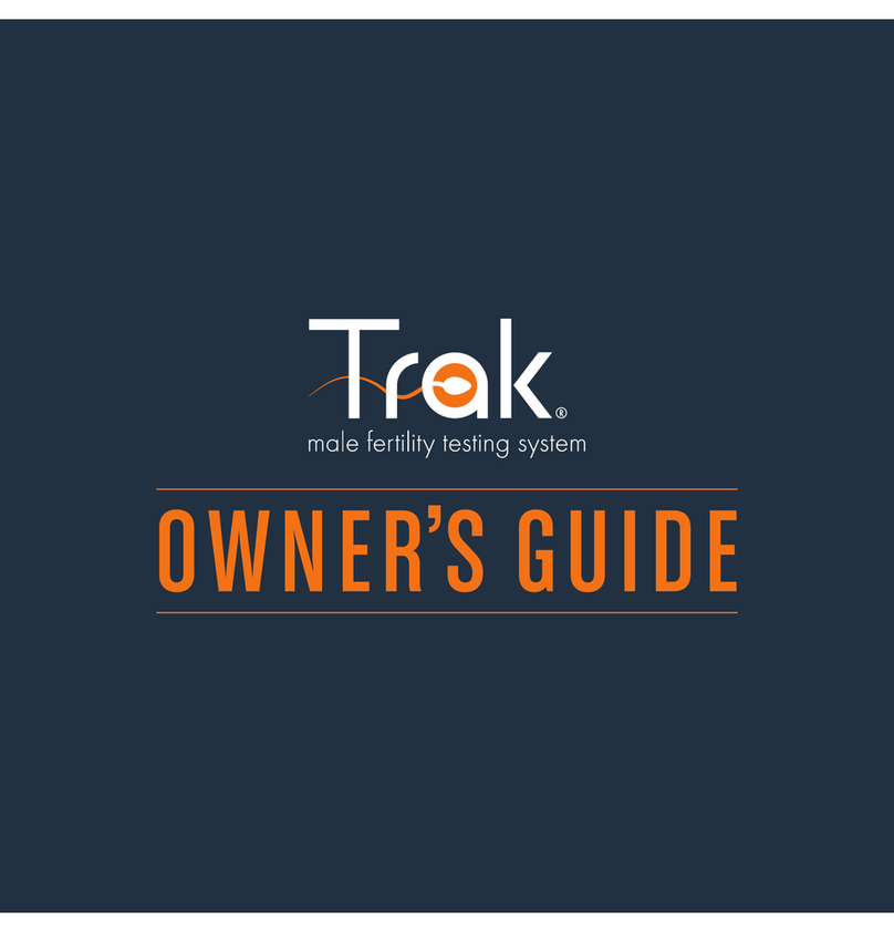 TRAK Trak Male Fertility Testing System owner's guide