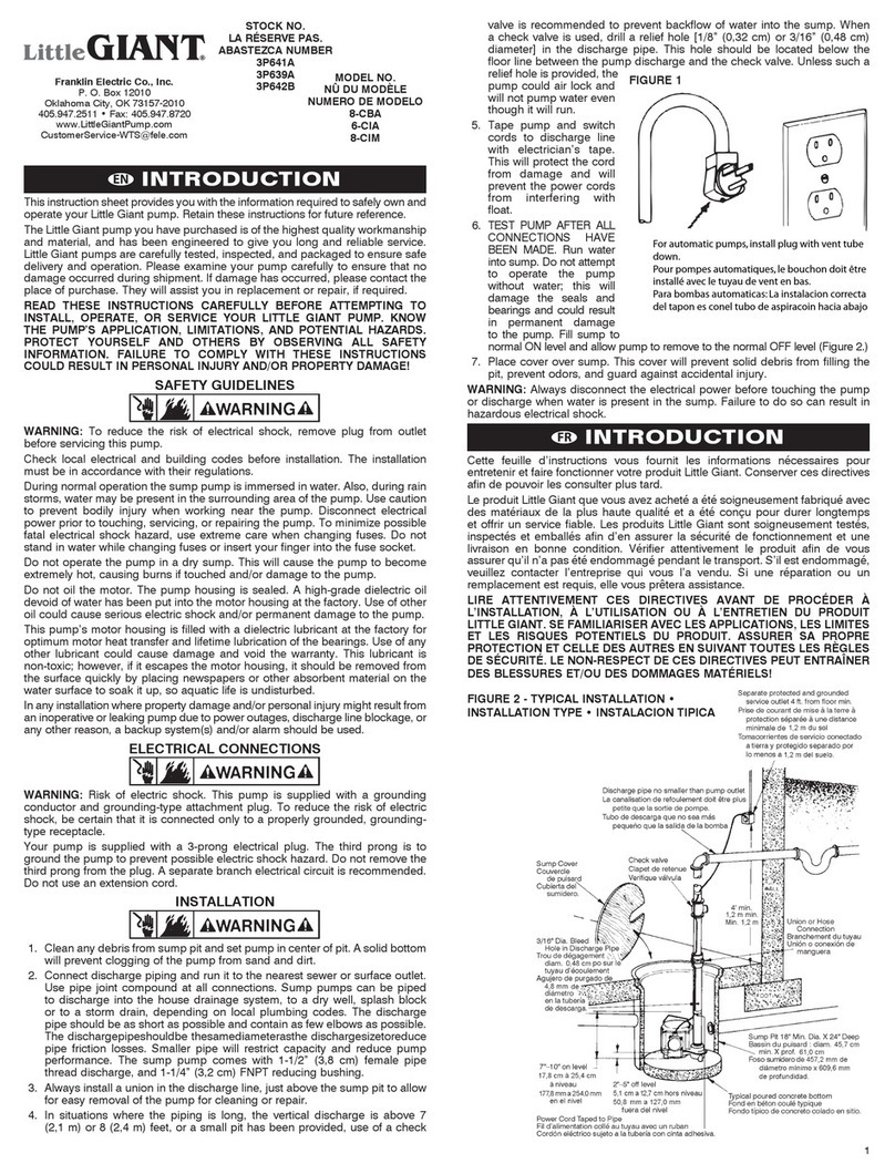 Little Giant 8-CBA Reference manual