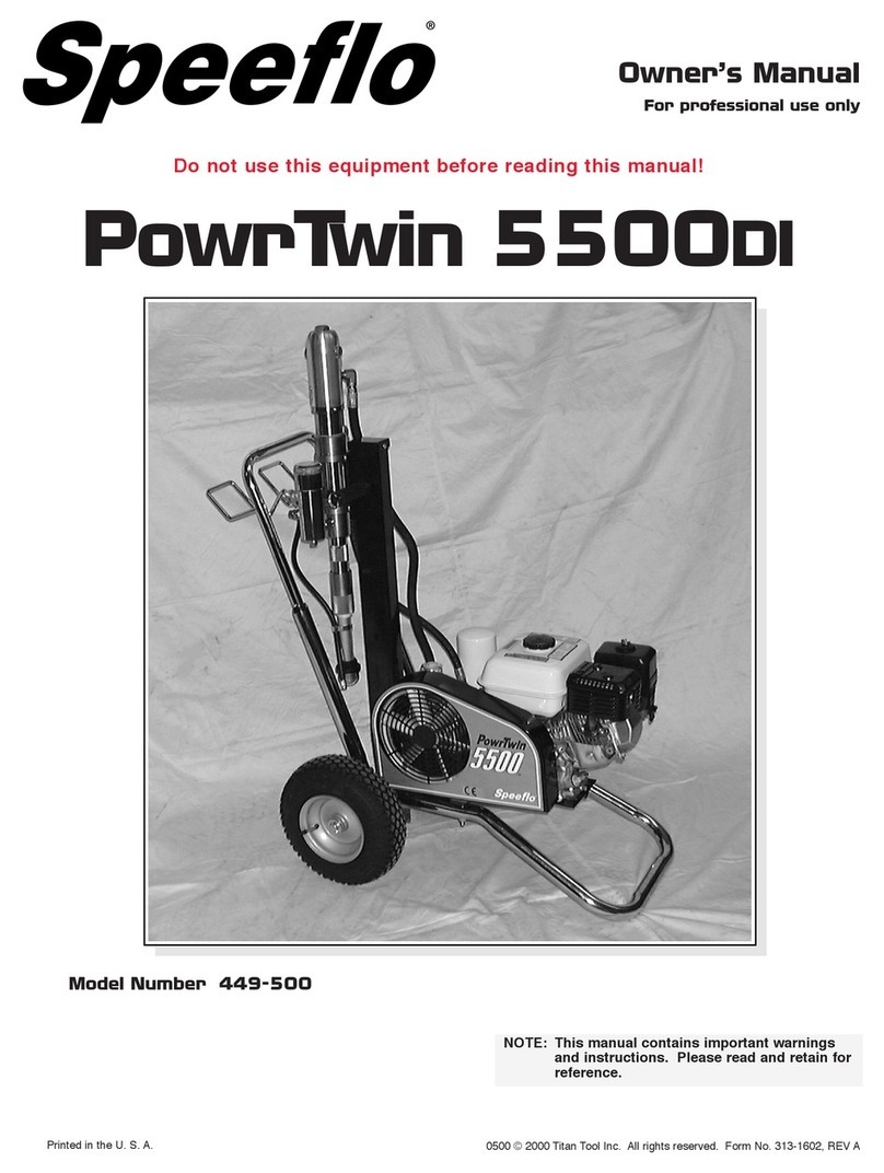 Speeflo PowrTwin 5500DI User manual