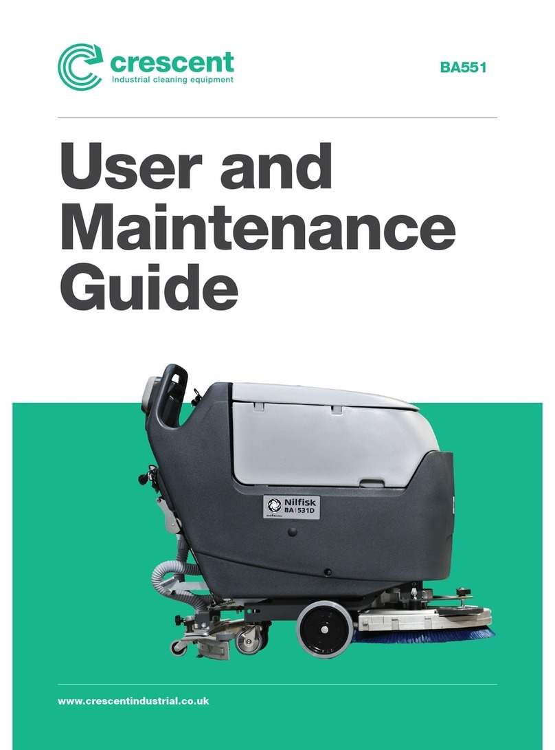 Nilfisk-Advance BA551 Operating instructions