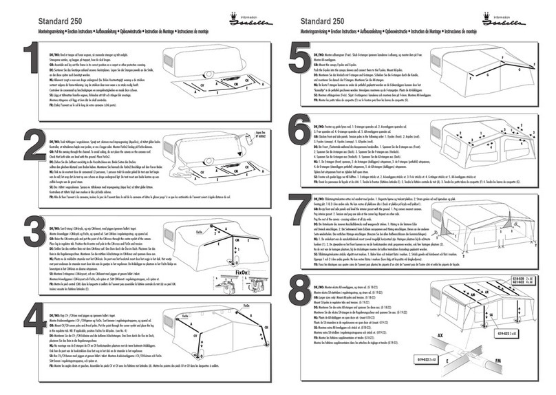 Isabella Standard 250 CarbonX Erection Instructions