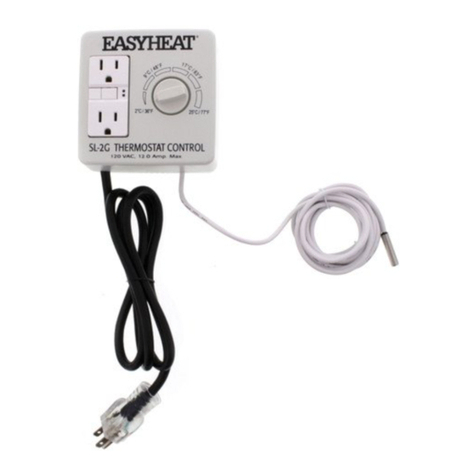 EasyHeat SL-2G User manual
