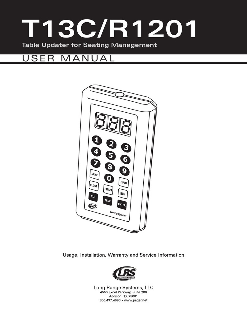 Long Range Systems T13C user manual