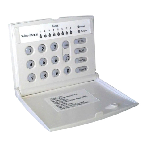 Texecom Veritas RKP User manual