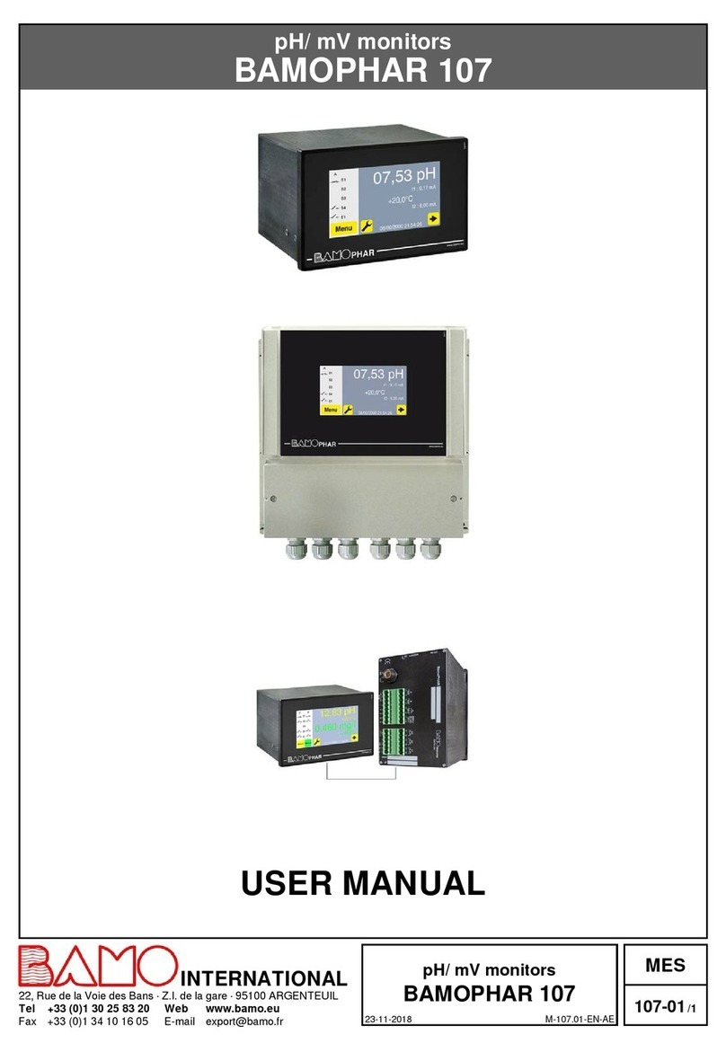 Bamo BAMOPHAR 107 User manual