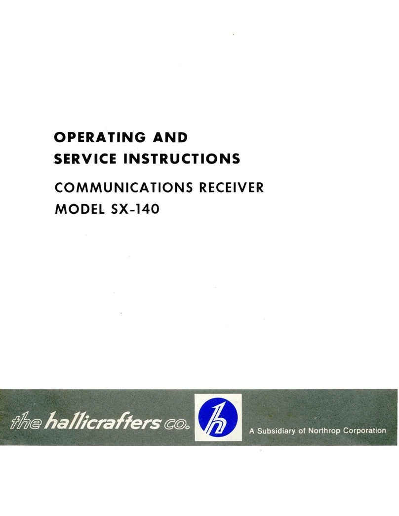 Hallicrafters SX-140 Training manual