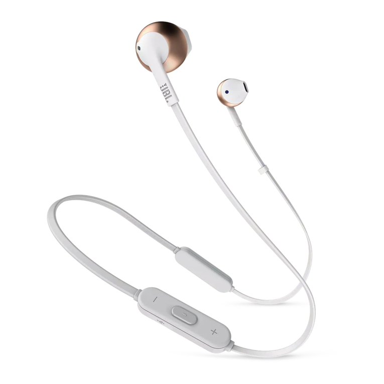 JBL TUNE 205 BT quick start guide