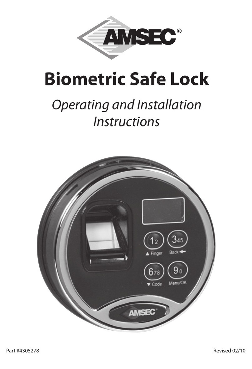 AMSEC BSL-0601A-W User manual