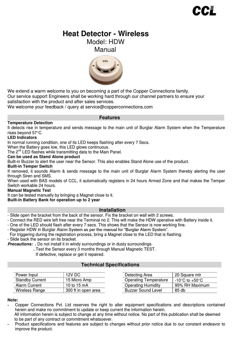 CCL HDW user manual
