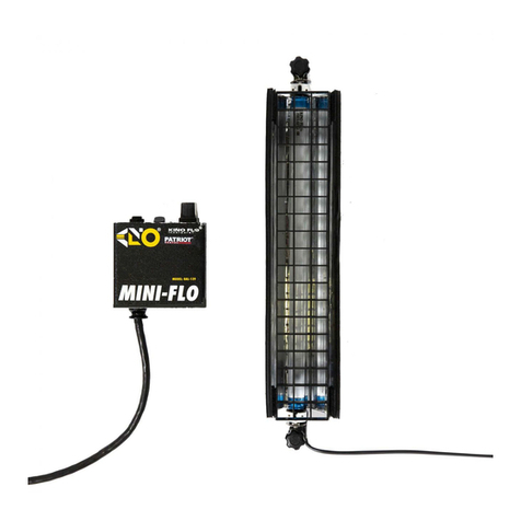 Kino Flo Mini-Flo KIT- 239X-12 Operation manual