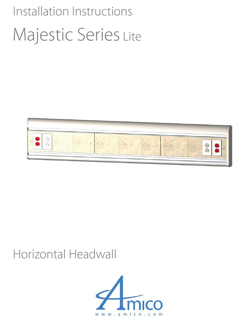 Amico Majestic Series Lite installation instructions