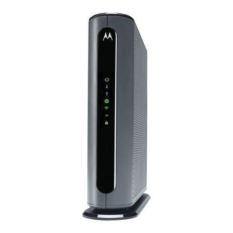 Motorola MG7700 User manual