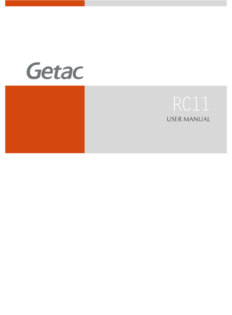 Getac RC11 User manual