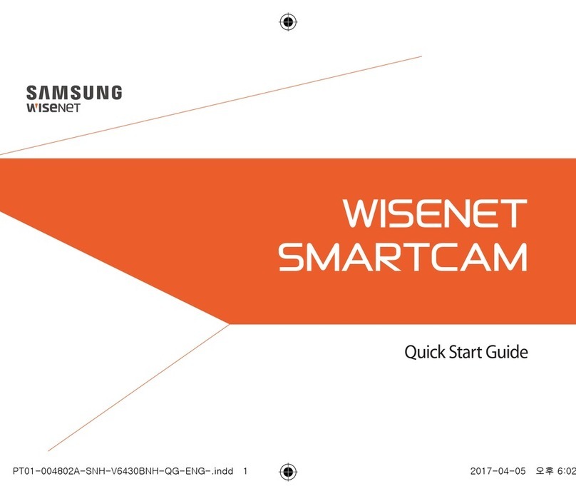 Samsung Wisenet SNH-V6430BN quick start guide