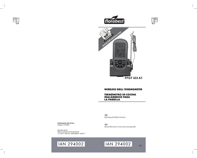 FLORABEST FFGT 433 A1 Operating and safety instructions
