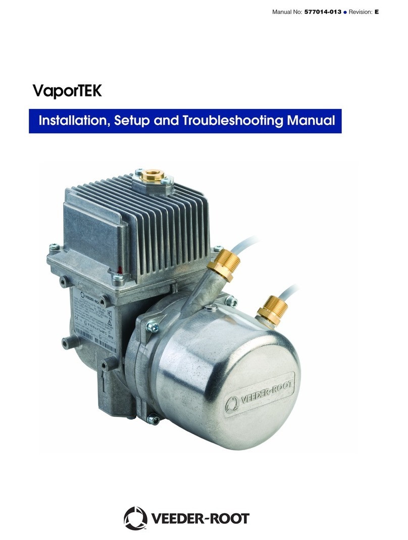 Veeder-Root VaporTEK Programming manual