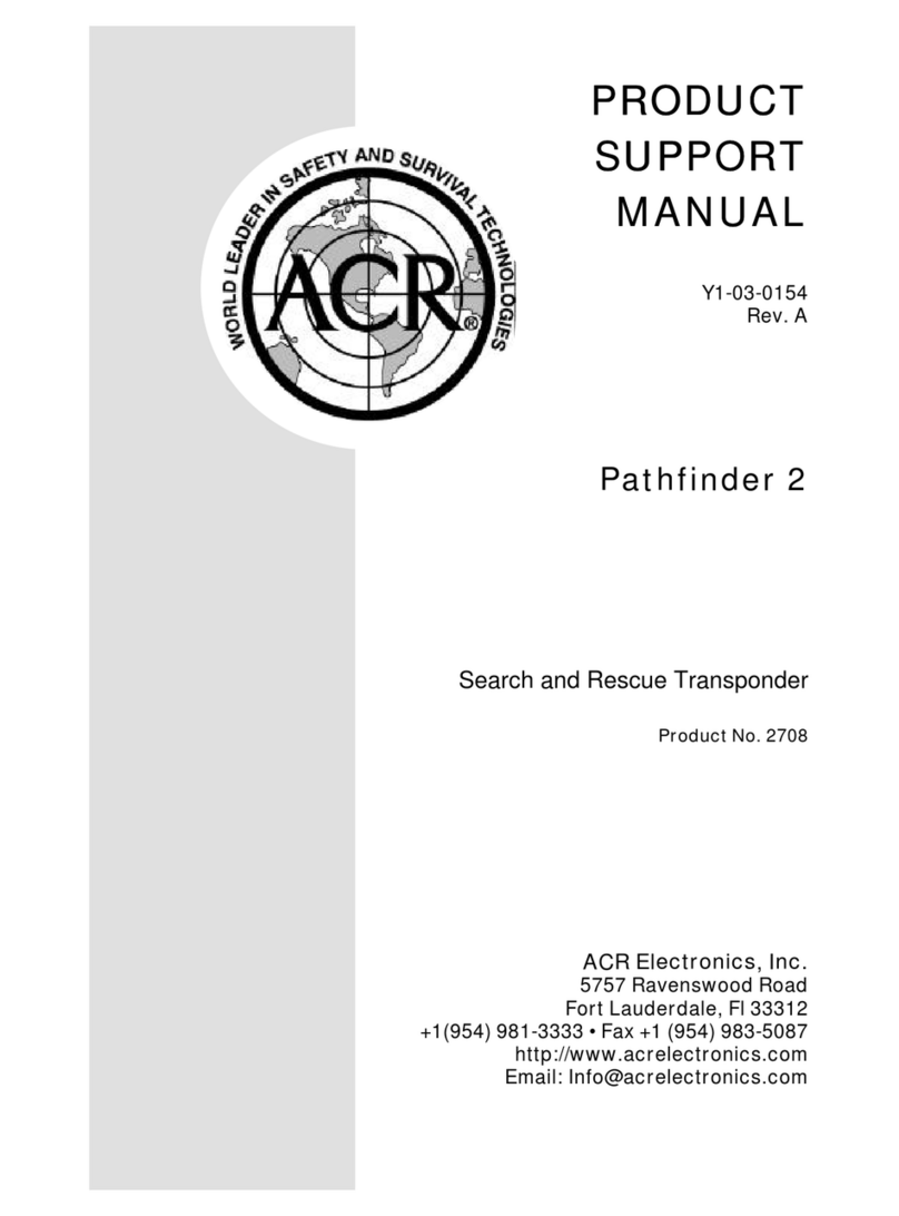 ACR Electronics Pathfinder 2 Installation instructions