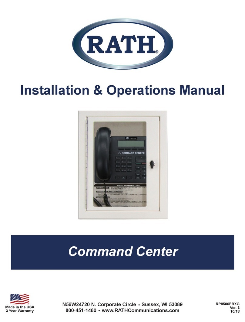 Rath Command Center User manual