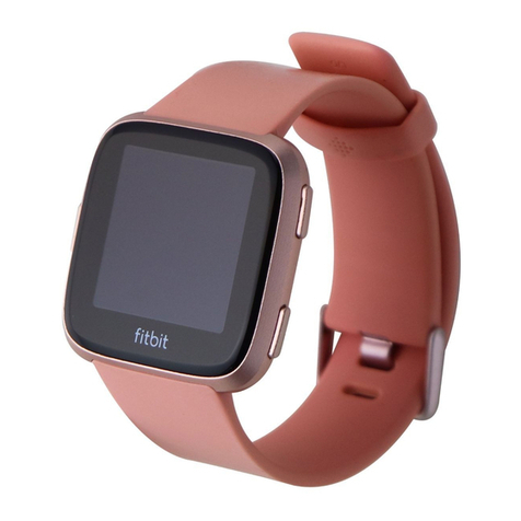 Fitbit Zip Versa FB505 User manual
