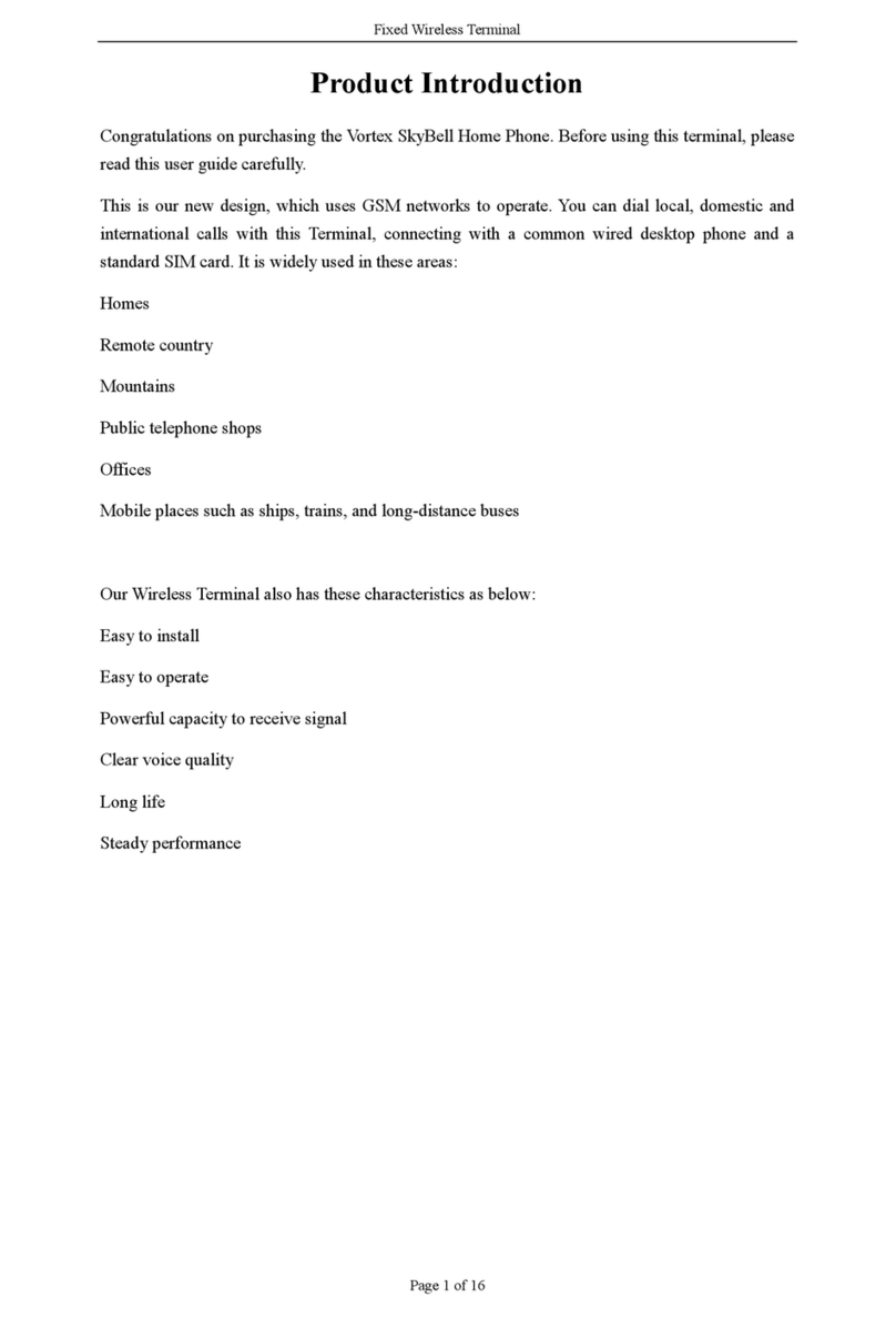 Vortex SkyBell user manual