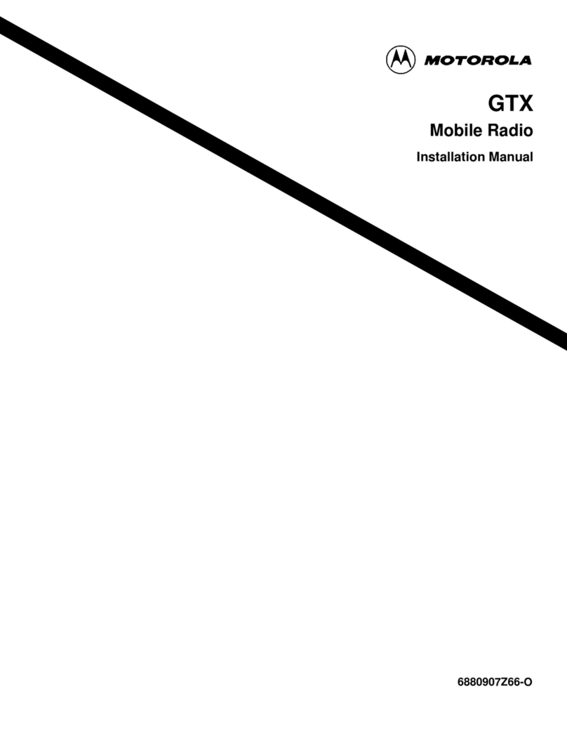 Motorola GTX User manual