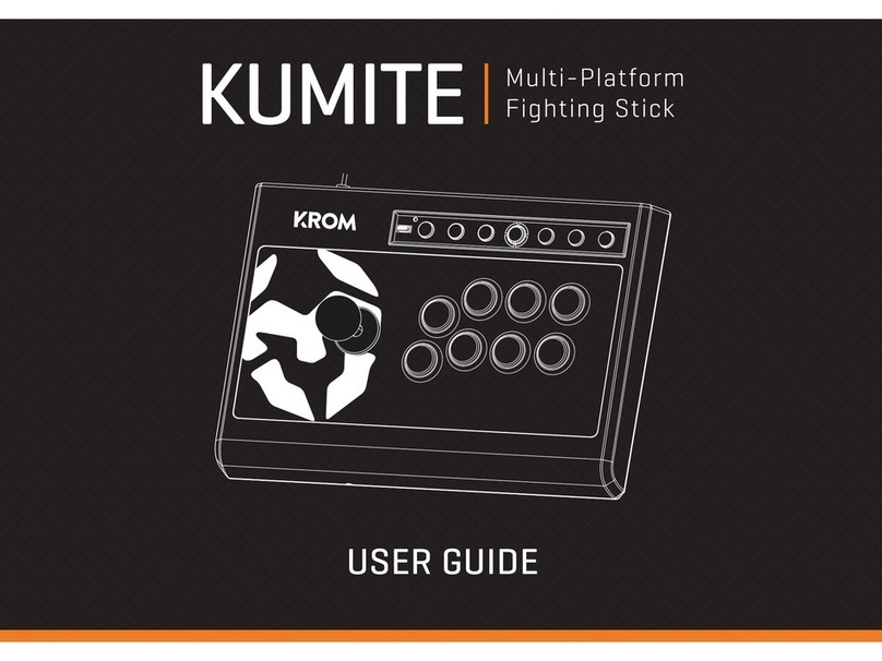 KROM KUMITE User manual
