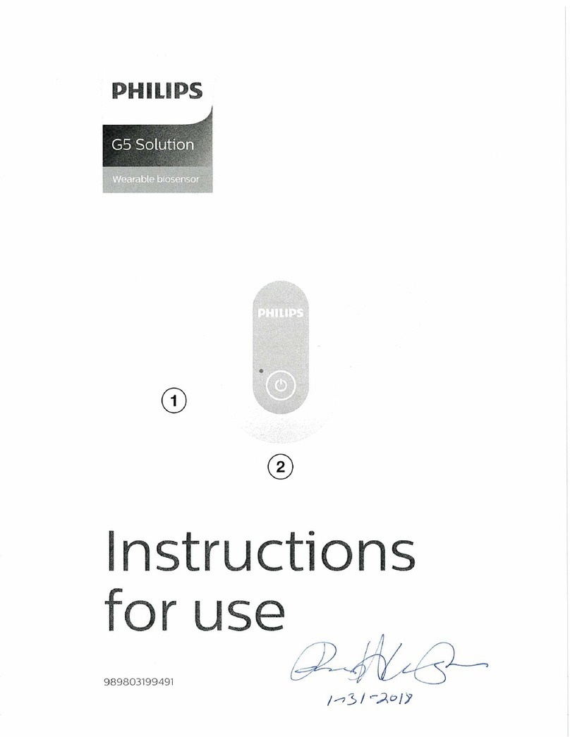 Philips G5 solution User manual