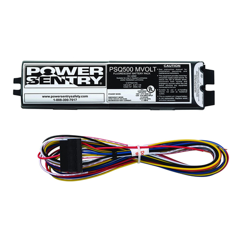 Power Sentry QD MVOLT Series installation instructions