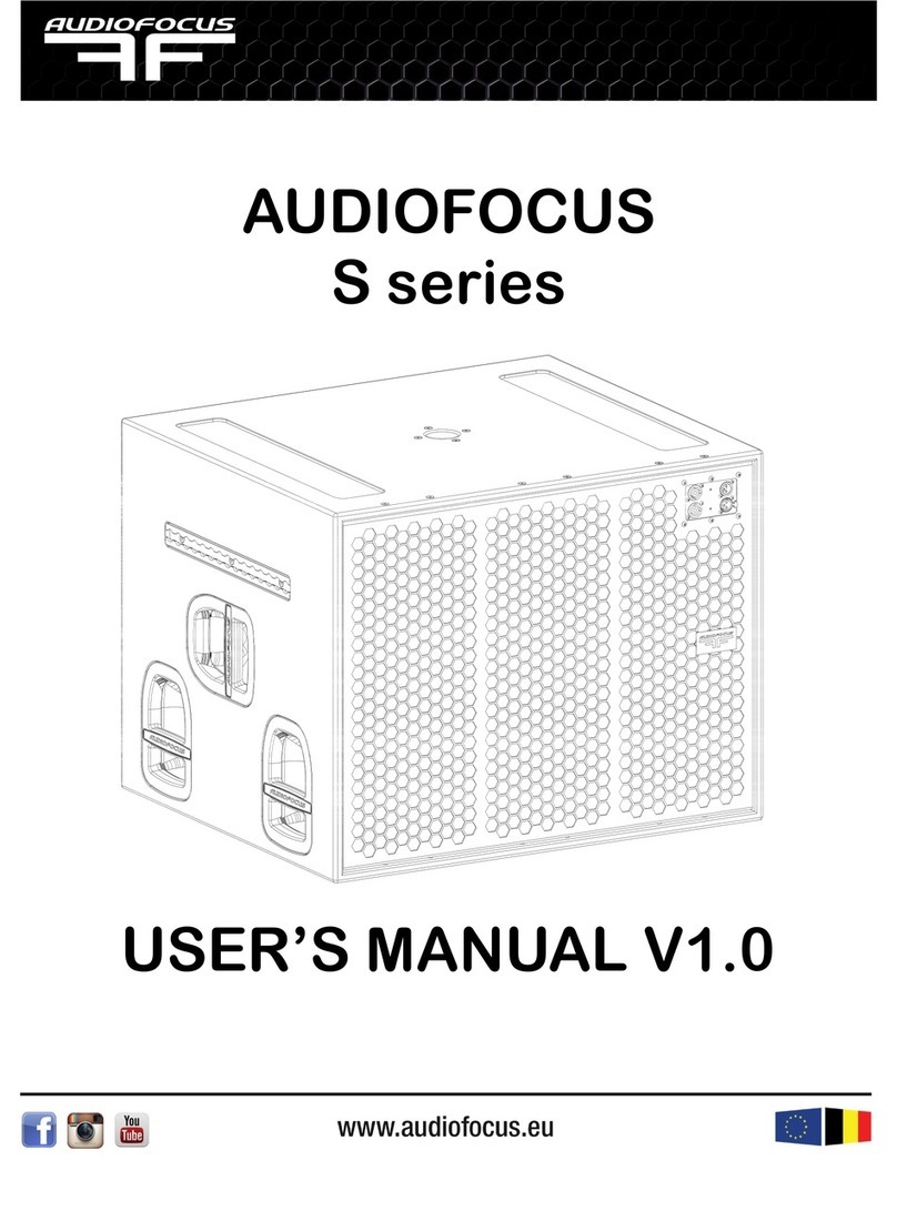AUDIO FOCUS S series user manual