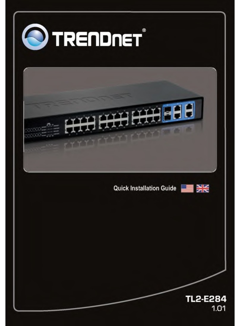 TRENDnet TL2-E284 User manual
