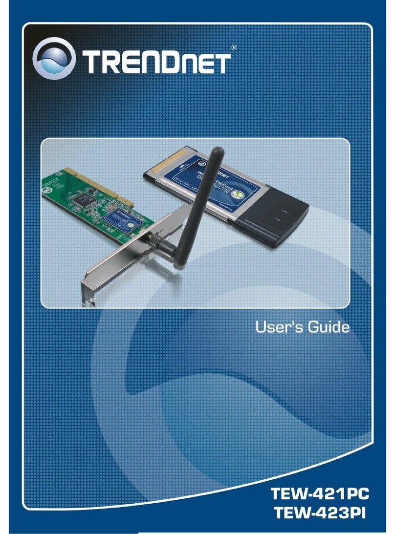 TRENDnet TEW-421PC User manual