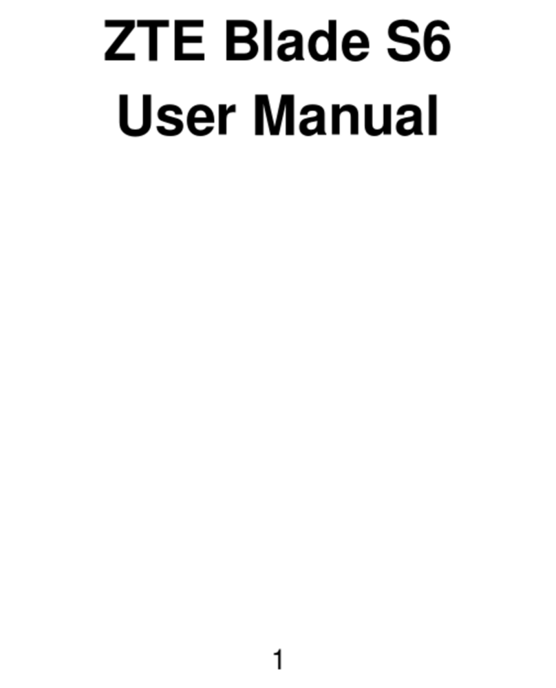 Zte Blade S6 User manual