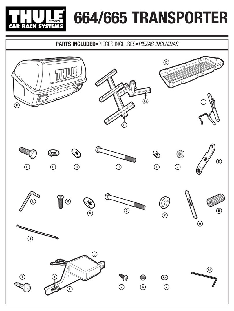 Thule 664 instructions