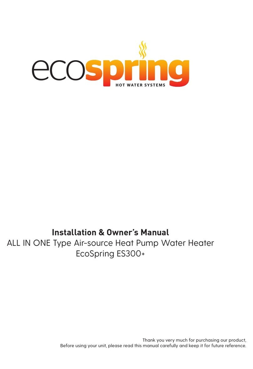 EcoSpring ES300+ Operating instructions