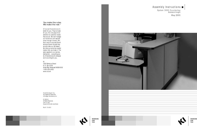 KI System 3000 Countertop User manual KI System 3000 Countertop User manual