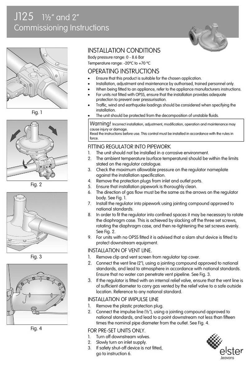Elster J125 User manual