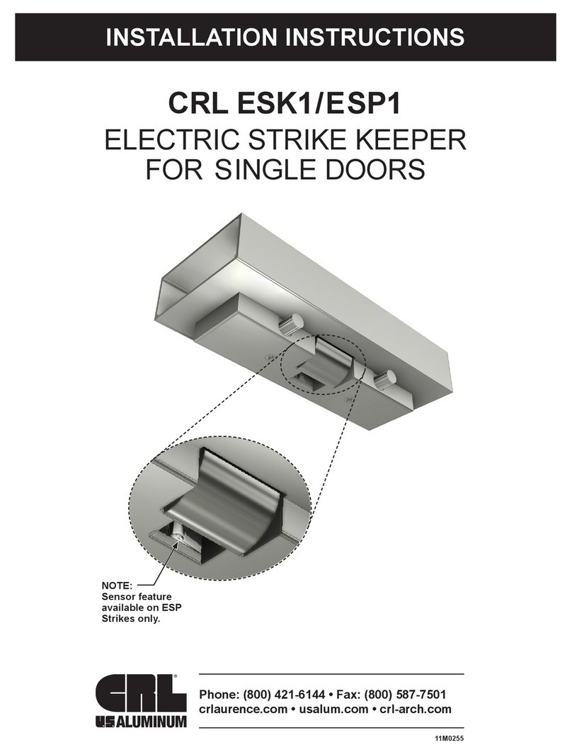 CRL ESK1 installation instructions CRL ESK1 installation instructions