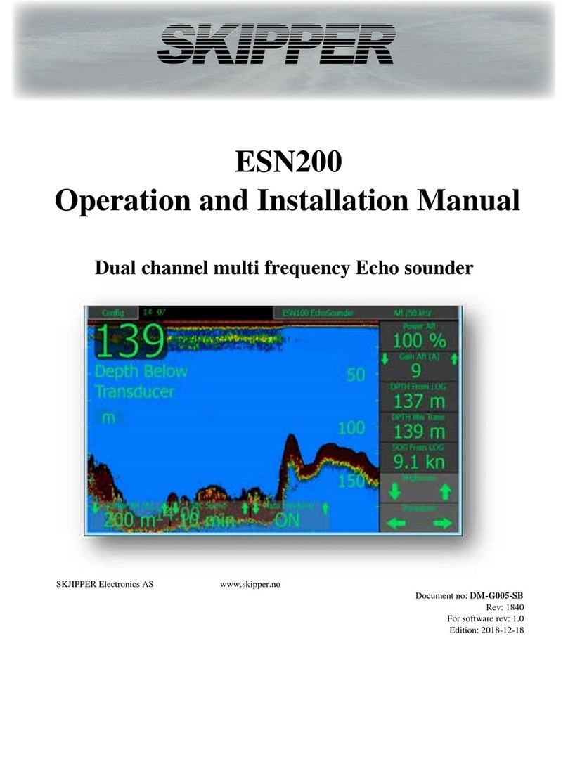 Skipper ESN200 Operation and installation manual